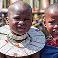 Maasai Children Ngorongoro Tanzania 4130-100